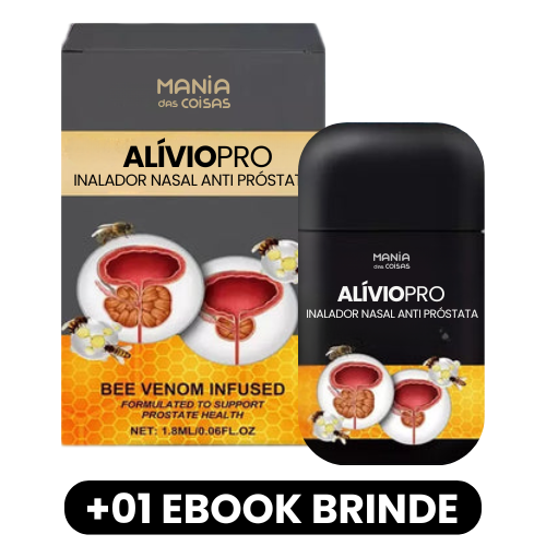 ALÍVIOPRO - Inalador Nasal Anti Próstata