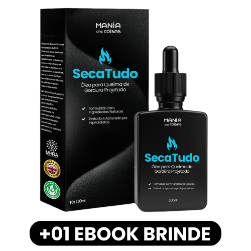 SecaTudo - Óleo para Queima de Gordura Projetado