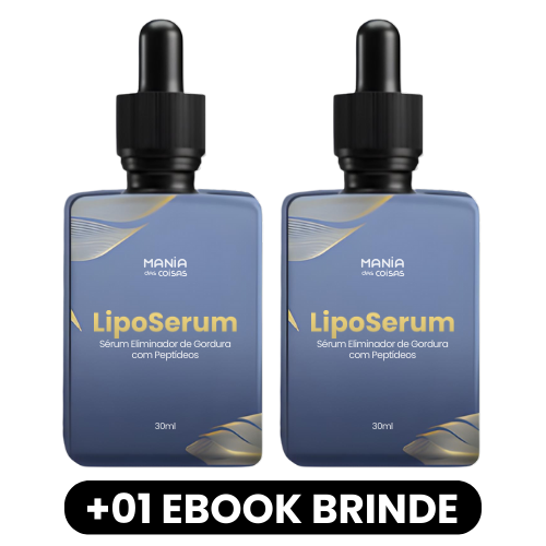 LipoSerum - Sérum Eliminador de Gordura com Peptídeos