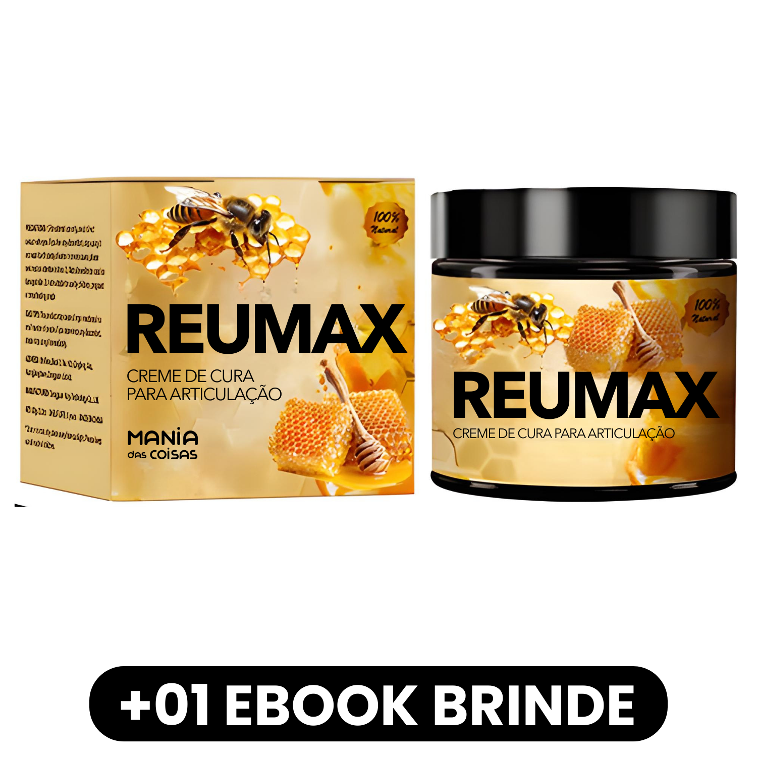REUMAX - Creme de Cura para Articulação