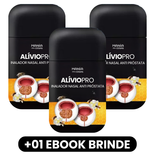 ALÍVIOPRO - Inalador Nasal Anti Próstata