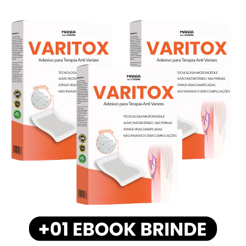 VARITOX - Adesivo para Terapia Anti Varizes