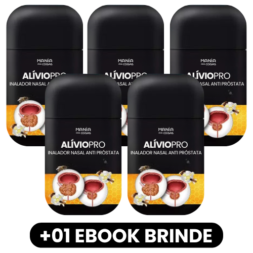 ALÍVIOPRO - Inalador Nasal Anti Próstata