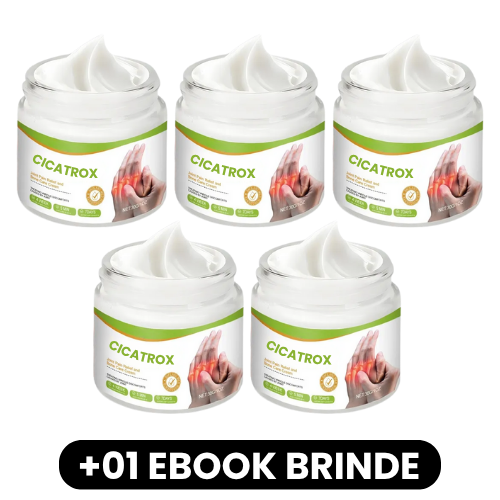 CICATROX - Creme para Alívio da Artrite e Cicatrização Óssea