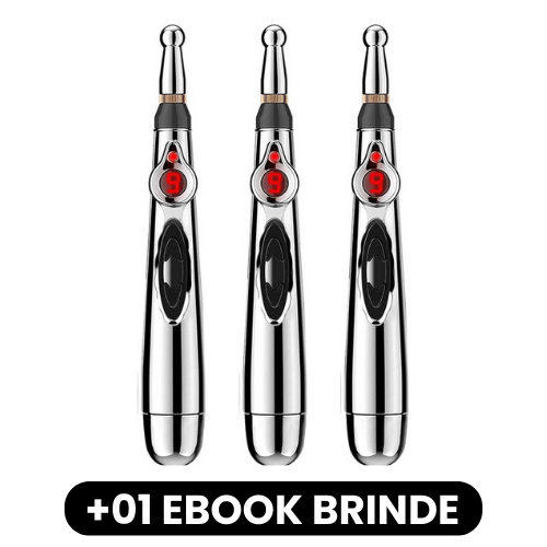 Acupuncture - Caneta de Acupuntura - Mania das CoisasAcupuncture - Caneta de AcupunturaMania das Coisas