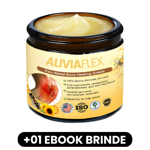 AliviaFlex - Creme Curativo para Articulações - Mania das CoisasAliviaFlex - Creme Curativo para ArticulaçõesMania das Coisas