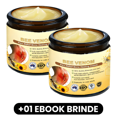 BEE VENOM - Creme de Cura Óssea - Mania das CoisasBEE VENOM - Creme de Cura ÓsseaMania das Coisas