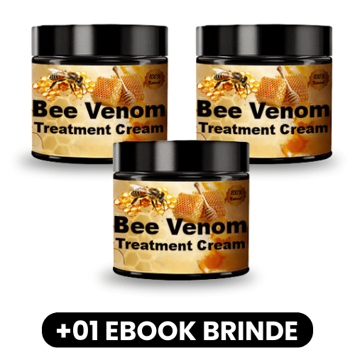 Bee Venom - Creme de Tratamento de Artrite - Mania das CoisasBee Venom - Creme de Tratamento de ArtriteMania das Coisas