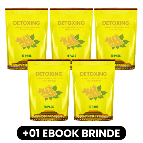 DETOXING - Adesivo Desintoxicante Anti - Inchaço - Mania das CoisasDETOXING - Adesivo Desintoxicante Anti - InchaçoMania das Coisas