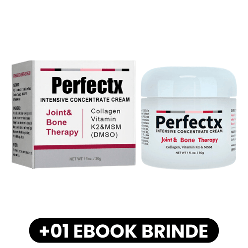 PERFECTX - Creme de Terapia Óssea - Mania das CoisasPERFECTX - Creme de Terapia ÓsseaMania das Coisas
