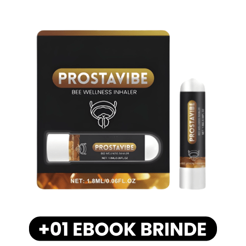PROSTAVIBE - Inalador Anti Próstata - Mania das CoisasPROSTAVIBE - Inalador Anti PróstataMania das Coisas